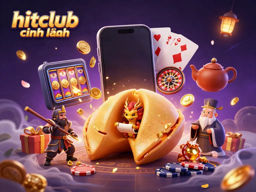 Engage in thrilling gameplay with an ultra-detailed scene highlighting hitclub chính hãng, featuring animated casino elements and characters.