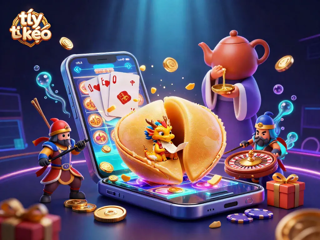 Engage with tỷ lệ kèo through a vibrant 3D casino scene showcasing golden elements, coin eruptions, and dynamic gaming interactions.