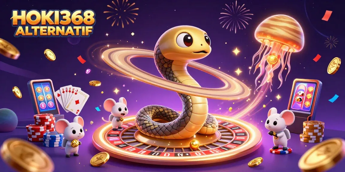 Engage with exciting gameplay at HOKI368 ALTERNATIF with cosmic themes and lively casino elements.