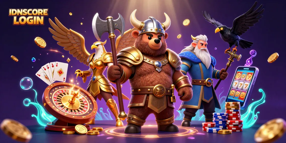 Experience the thrill of IDNSCORE LOGIN with exciting gameplay visuals and interactive themes.