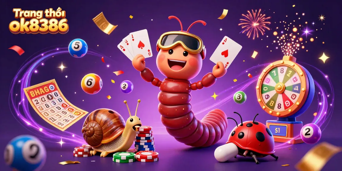 Experience the thrill of winning with Trang chủ ok8386 in this vibrant casino scene filled with excitement.