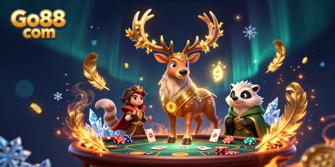 Engage with Go88 com casino's magical world featuring dynamic characters and immersive gaming elements.