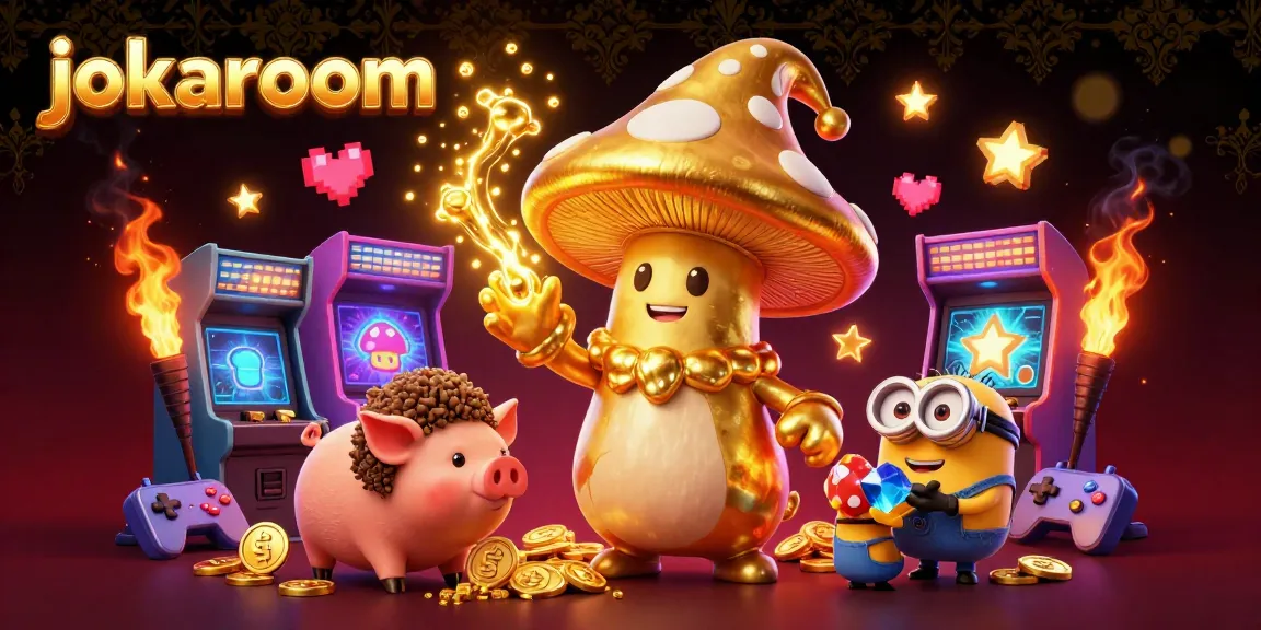 Engage with exciting treasures at jokaroom, where golden magic meets vibrant gaming action.