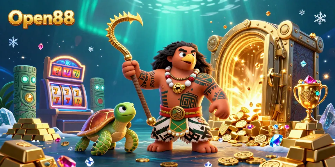 Engage with Open88's vibrant casino adventure featuring dazzling treasures and captivating characters.
