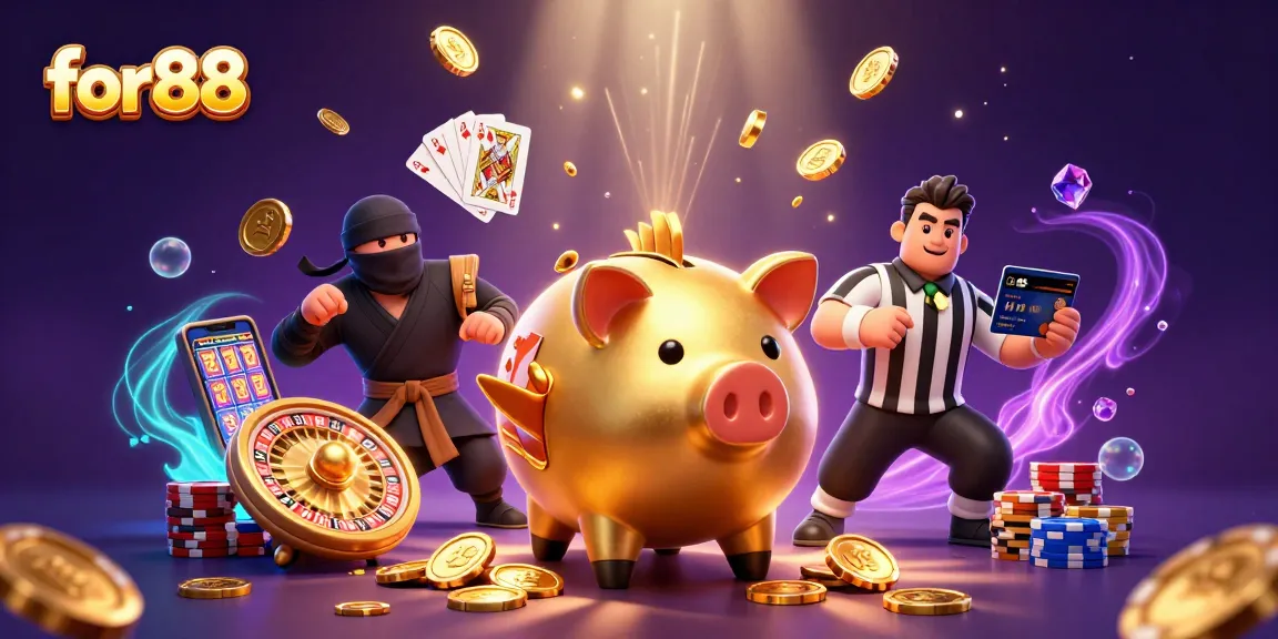 Experience thrilling wins and dynamic gaming visuals with for88's vibrant online casino scene.
