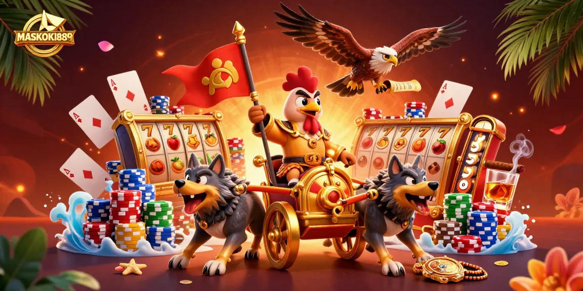 Engage in thrilling gameplay at MASKOKI889 with vibrant slot machines and exciting bonus features.