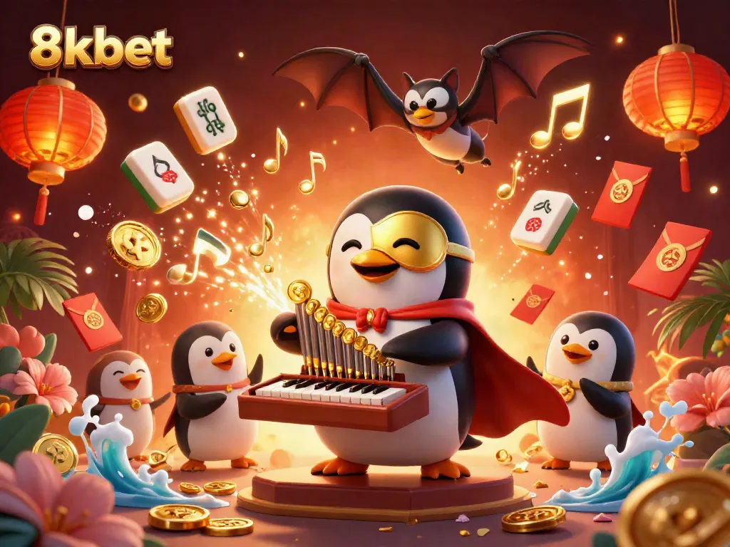 Experience immersive gameplay at 8xbet with a vivid scene of fun, excitement, and winning potential.