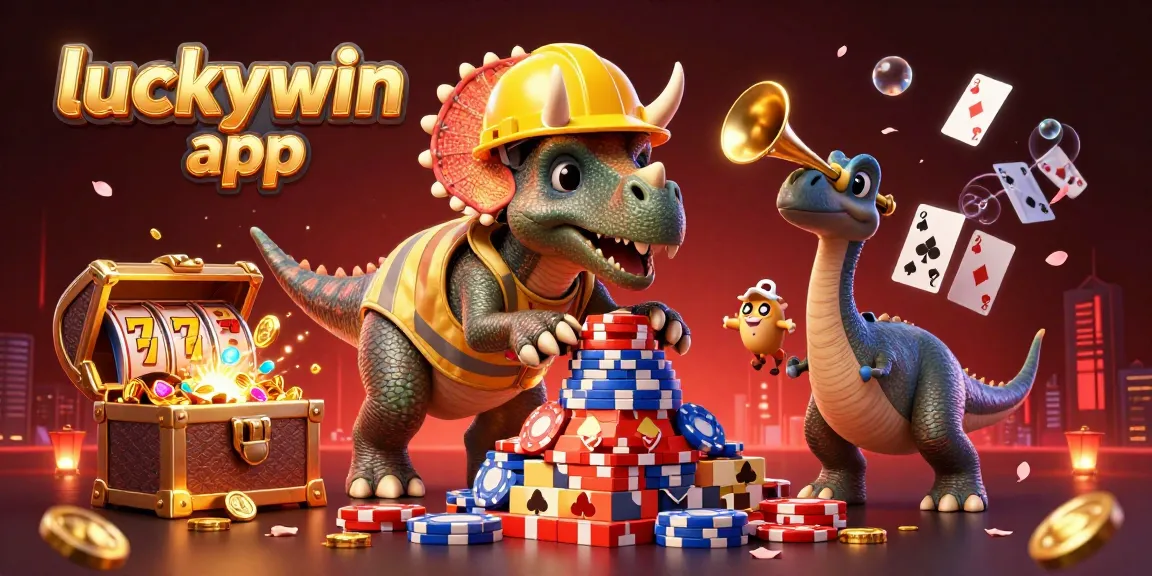 Experience thrilling gameplay with the luckywin app showcasing a vibrant 3D casino scene.