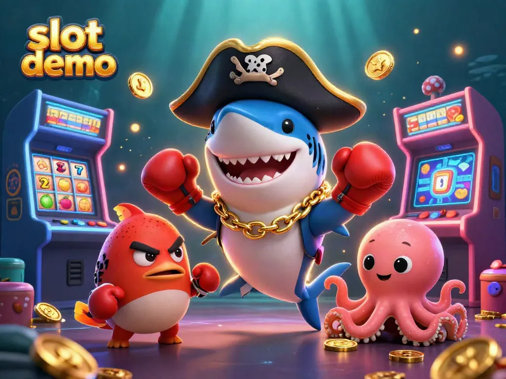 Play the immersive slot demo with vibrant characters in a dynamic casino atmosphere.