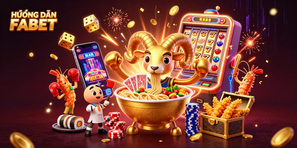 Experience winning strategies with HƯỚNG DẪN FABET, vibrant casino characters, and classic game elements