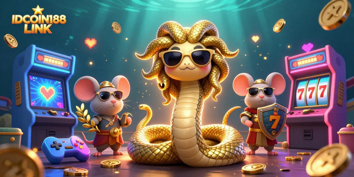 Experience thrilling gameplay at IDCOIN188 LINK with interactive elements, Medusa, and arcade-style slots.