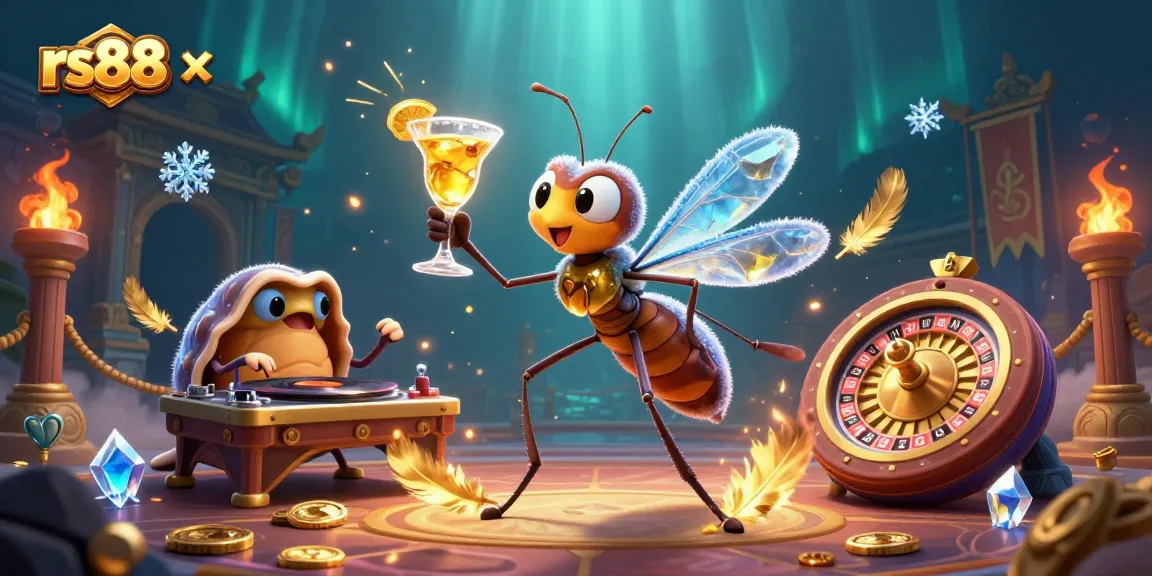 Experience dynamic gaming at rs88 x featuring a vibrant casino mascot and unique game elements.