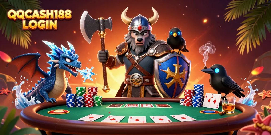 Engage in thrilling gameplay with QQCASH188 LOGIN showcasing dynamic tabletop action and vibrant casino elements.